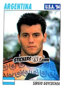 Sticker Sergio Goycochea - Italy World Cup USA 1994 - Sl