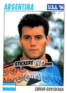 Sticker Sergio Goycochea - Italy World Cup USA 1994 n. 189 - Sl