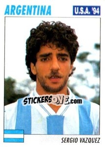 Sticker Sergio Vazquez