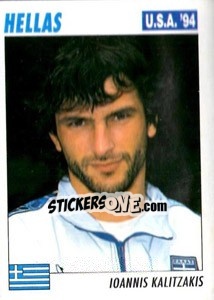 Sticker Ioannis Kalitzakis - Italy World Cup USA 1994 - Sl