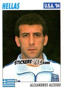 Cromo Alexandros Alexiou - Italy World Cup USA 1994 n. 215 - Sl
