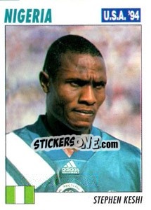 Sticker Stephen Keshi - Italy World Cup USA 1994 n. 229 - Sl