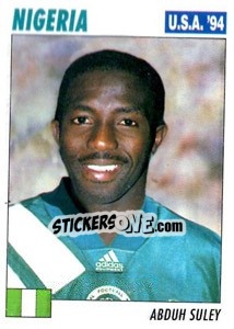 Sticker Abduh Suley - Italy World Cup USA 1994 n. 233 - Sl