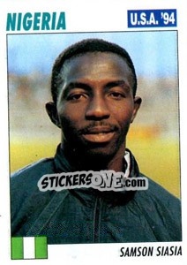 Sticker Samson Siasia - Italy World Cup USA 1994 n. 243 - Sl