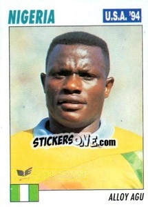 Sticker Alloy Agu - Italy World Cup USA 1994 n. 244 - Sl
