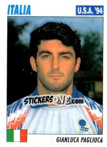 Cromo Gianluca Pagliuca - Italy World Cup USA 1994 - Sl