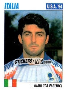 Sticker Gianluca Pagliuca - Italy World Cup USA 1994 n. 246 - Sl