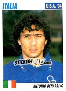 Sticker Antonio Benarrivo - Italy World Cup USA 1994 - Sl