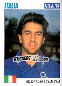 Sticker Alessandro Costacurta - Italy World Cup USA 1994 n. 249 - Sl