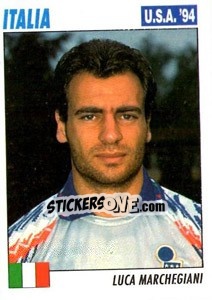Sticker Luca Marchegiani - Italy World Cup USA 1994 n. 263 - Sl