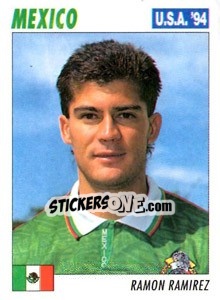 Sticker Ramon Ramirez - Italy World Cup USA 1994 - Sl