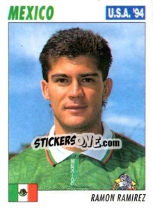 Sticker Ramon Ramirez - Italy World Cup USA 1994 n. 291 - Sl
