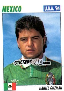 Sticker Daniel Guzman - Italy World Cup USA 1994 - Sl