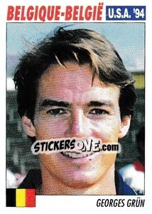 Cromo Georges Grun - Italy World Cup USA 1994 - Sl