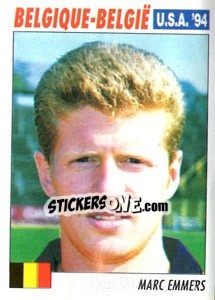 Sticker Marc Emmers - Italy World Cup USA 1994 - Sl