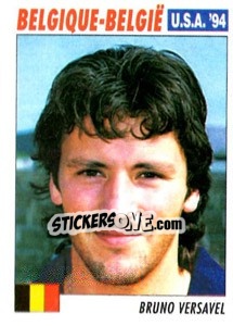Sticker Bruno Versavel - Italy World Cup USA 1994 n. 352 - Sl