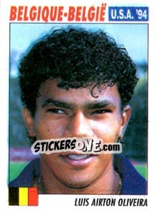 Sticker Luis Airton Oliveira - Italy World Cup USA 1994 - Sl