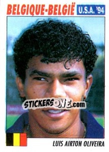 Sticker Luis Airton Oliveira - Italy World Cup USA 1994 n. 356 - Sl