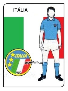 Sticker Itália - Campeonato De Futebol Mundial 1990 n. 4 - Panini