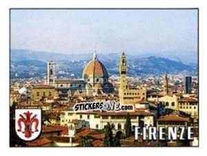 Sticker Firenze - Campeonato De Futebol Mundial 1990 n. 12 - Panini
