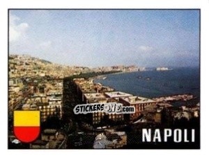 Cromo Napoli - Campeonato De Futebol Mundial 1990 n. 14 - Panini