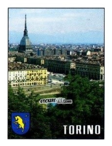 Sticker Torino - Campeonato De Futebol Mundial 1990 n. 19 - Panini