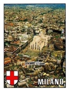 Sticker Milano - Campeonato De Futebol Mundial 1990 n. 21 - Panini
