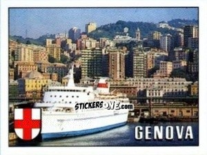Sticker Genova - Campeonato De Futebol Mundial 1990 n. 23 - Panini