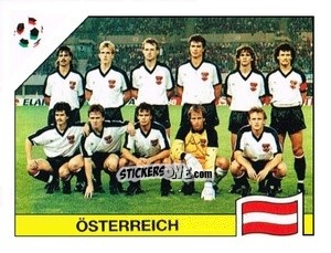 Sticker Equipe - Campeonato De Futebol Mundial 1990 n. 60 - Panini