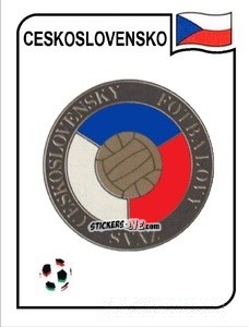 Sticker Insígnia - Campeonato De Futebol Mundial 1990 n. 76 - Panini