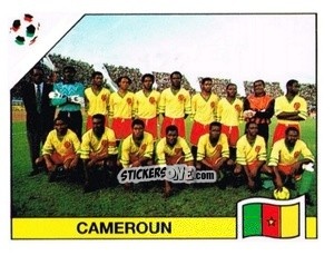 Sticker Equipe - Campeonato De Futebol Mundial 1990 n. 172 - Panini