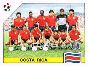 Sticker Equipe - Campeonato De Futebol Mundial 1990 n. 181 - Panini