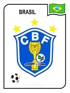 Sticker Insígnia - Campeonato De Futebol Mundial 1990 n. 191 - Panini