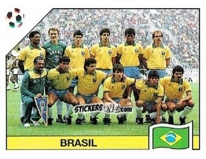 Sticker Equipe - Campeonato De Futebol Mundial 1990 n. 194 - Panini