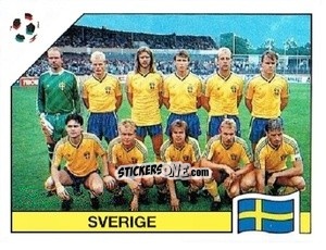 Sticker Equipe - Campeonato De Futebol Mundial 1990 n. 232 - Panini