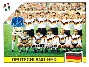 Sticker Equipe - Campeonato De Futebol Mundial 1990 n. 251 - Panini