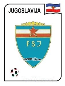 Sticker Insígnia - Campeonato De Futebol Mundial 1990 n. 267 - Panini
