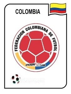 Sticker Insígnia - Campeonato De Futebol Mundial 1990 n. 286 - Panini