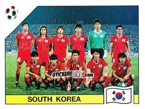 Sticker Equipe - Campeonato De Futebol Mundial 1990 n. 315 - Panini