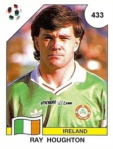 Cromo Ray Houghton - Campeonato De Futebol Mundial 1990 n. 433 - Panini