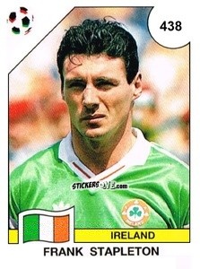 Sticker Frank Stapleton - Campeonato De Futebol Mundial 1990 n. 438 - Panini