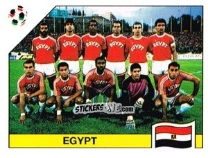 Sticker Equipe - Campeonato De Futebol Mundial 1990 n. 440 - Panini