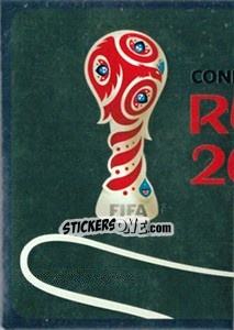 Figurina Official Logo (puzzle 1) - FIFA Confederation Cup Russia 2017 - Panini