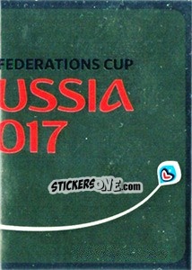 Sticker Official Logo (puzzle 2) - FIFA Confederation Cup Russia 2017 - Panini