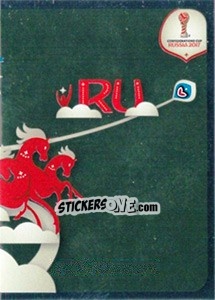 Sticker Official Poster (puzzle 2) - FIFA Confederation Cup Russia 2017 n. 4 - Panini