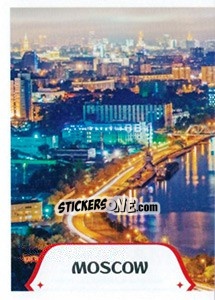 Sticker Moscow (puzzle 1) - FIFA Confederation Cup Russia 2017 n. 6 - Panini
