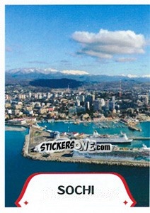 Sticker Sochi (puzzle 1) - FIFA Confederation Cup Russia 2017 n. 15 - Panini