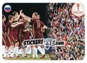 Sticker Russia - FIFA Confederation Cup Russia 2017 - Panini