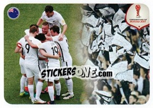 Sticker New Zealand - FIFA Confederation Cup Russia 2017 - Panini