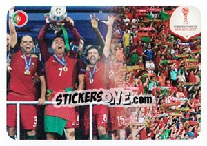 Sticker Portugal - FIFA Confederation Cup Russia 2017 n. 20 - Panini